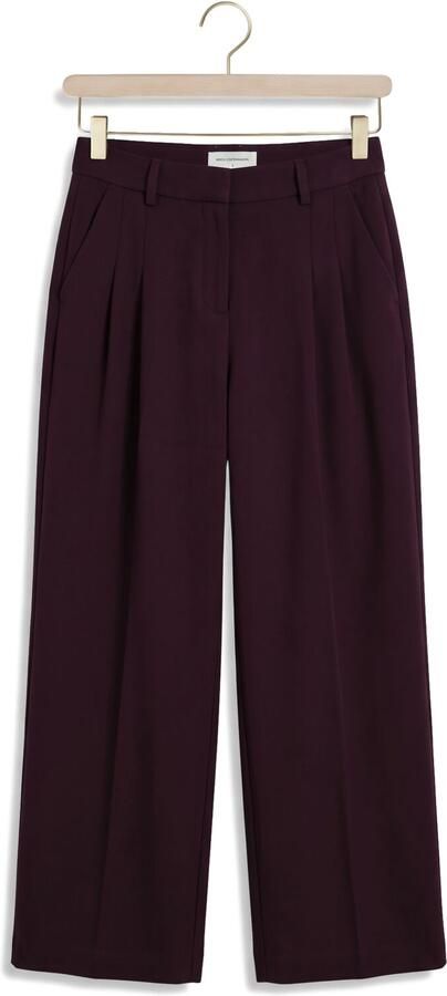 MSCH COPENHAGEN Dames Broeken Mschhenrika Hw Pants Bordeaux
