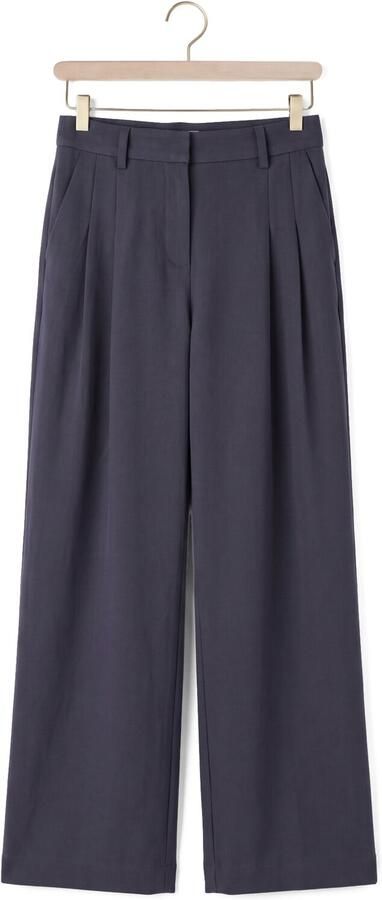 MSCH Copenhagen High waist bandplooibroek met persplooien model 'Henrika' - Foto 4