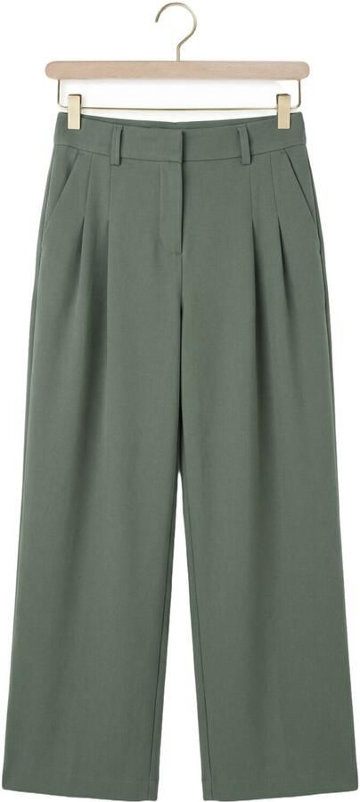 MSCH Copenhagen Wide leg broek met biezen model 'Henrika' - Foto 4