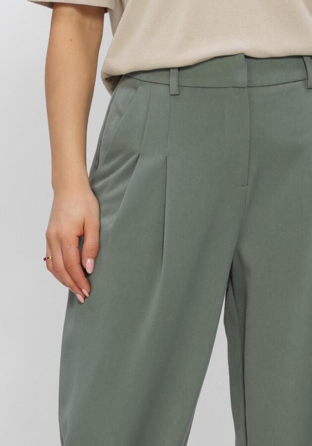 MSCH Copenhagen Wide leg broek met biezen model 'Henrika' - Foto 3