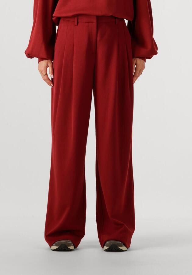 MSCH Copenhagen Wide leg broek met viscose model 'Henrika' - Foto 4