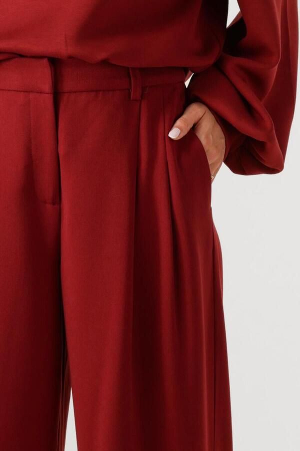 MSCH Copenhagen Wide leg broek met viscose model 'Henrika' - Foto 2