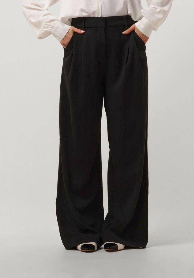 MSCH Copenhagen Baggy fit stoffen broek met plooien model 'Henrika' - Foto 4