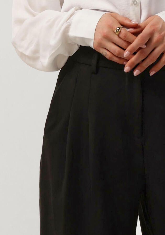 MSCH Copenhagen Baggy fit stoffen broek met plooien model 'Henrika' - Foto 2