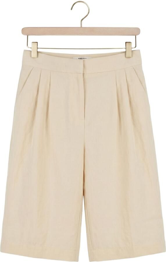 MSCH COPENHAGEN Dames Broeken Mschkeeley Edelmira Hw Shorts Beige - Foto 4
