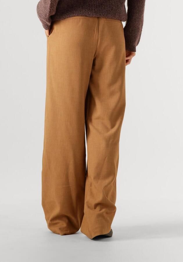 MSCH COPENHAGEN Dames Broeken Mschmacy Michelle Hw Wide Pants Long Camel