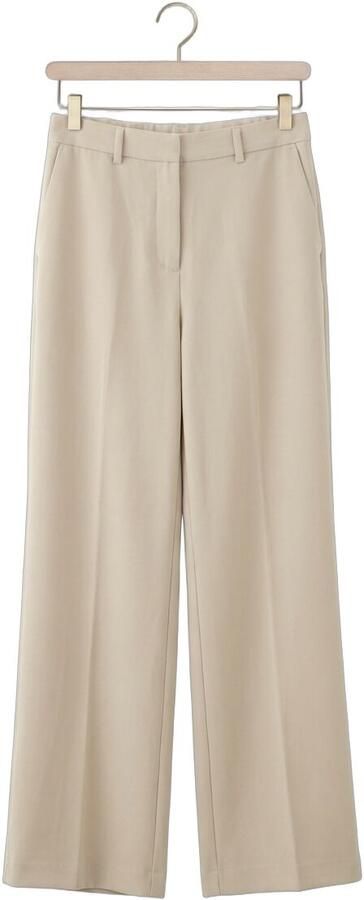 MSCH COPENHAGEN Dames Broeken Mschmacy Michelle Hw Wide Pants Regular Beige - Foto 4