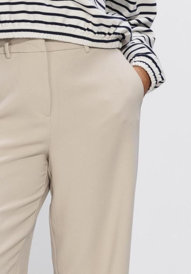 MSCH COPENHAGEN Dames Broeken Mschmacy Michelle Hw Wide Pants Regular Beige - Foto 3