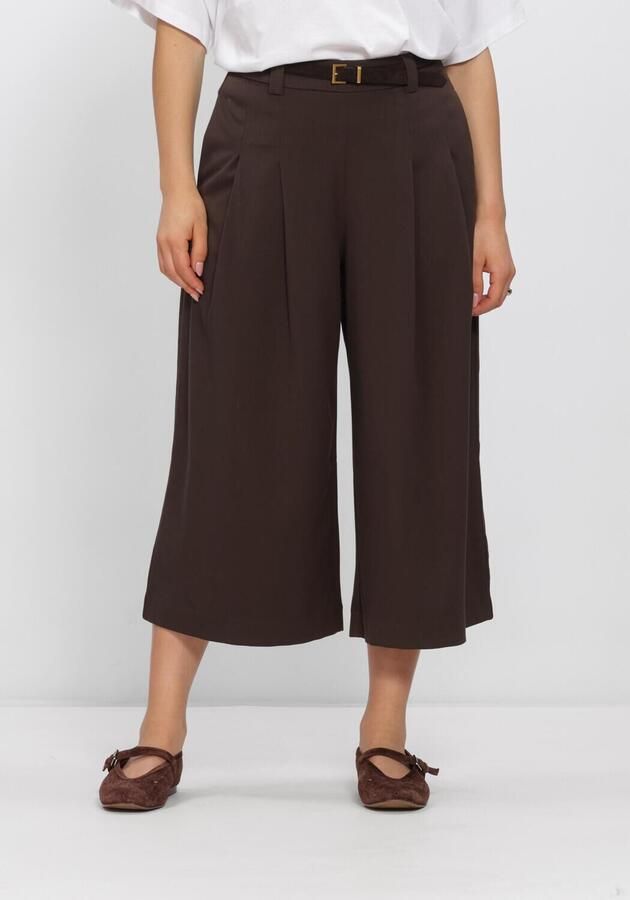 MSCH COPENHAGEN Dames Broeken Mschmaryla Henrika Hw Culotte Pants Bruin
