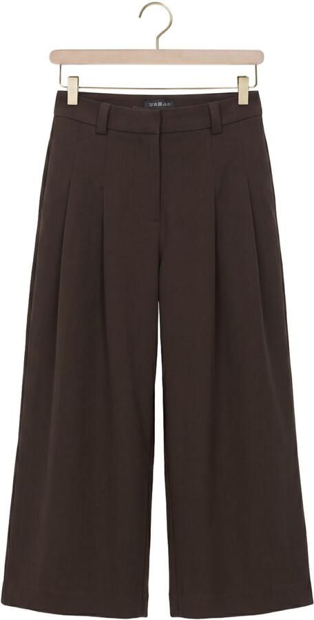 MSCH COPENHAGEN Dames Broeken Mschmaryla Henrika Hw Culotte Pants Bruin - Foto 4