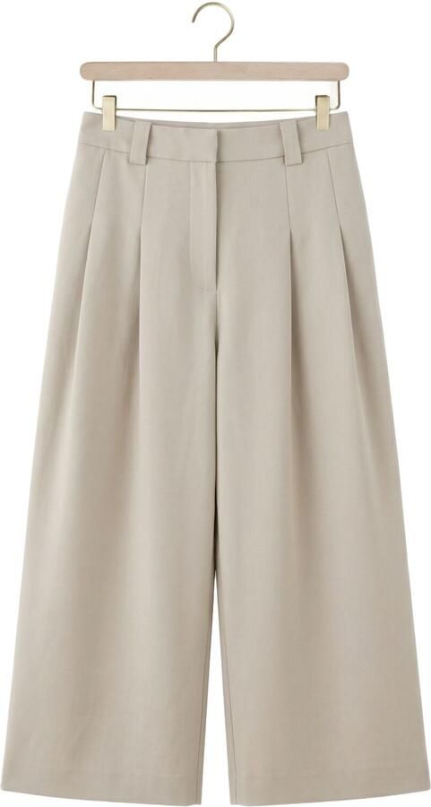 MSCH COPENHAGEN Dames Broeken Mschmaryla Henrika Hw Culotte Pants Zand - Foto 4
