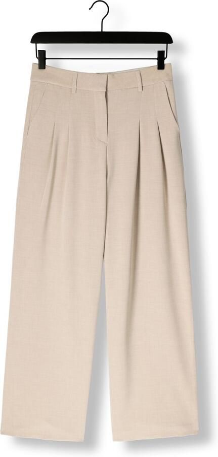 MSCH COPENHAGEN Dames Broeken Mschmirabelle Michelle Hw Pleat Pants Beige - Foto 3