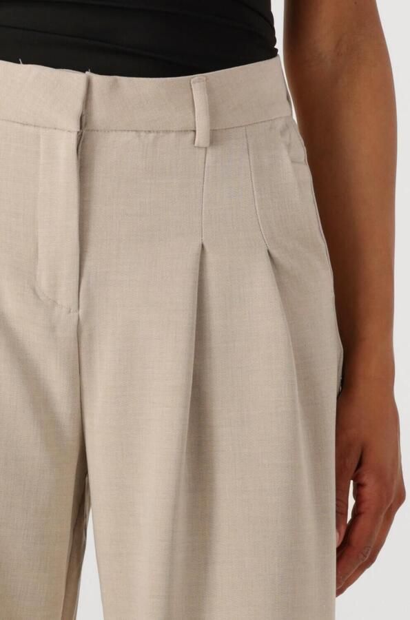 MSCH COPENHAGEN Dames Broeken Mschmirabelle Michelle Hw Pleat Pants Beige - Foto 2