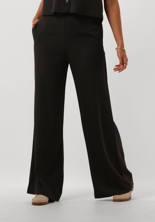 MSCH Copenhagen High waist stoffen broek met steekzakken model 'Nischelle' - Foto 3