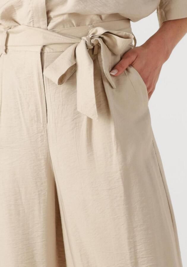 MSCH Copenhagen High waist broek met strikceintuur model 'Nyla Amabella' - Foto 2