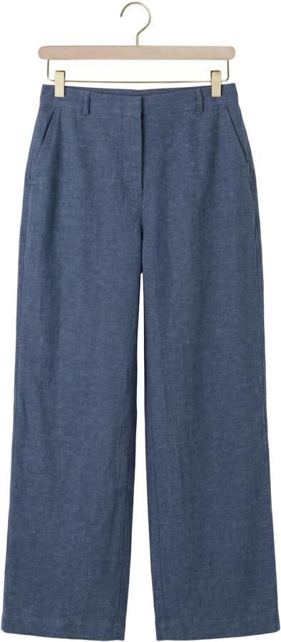 MSCH COPENHAGEN Dames Broeken Mschpennie Ginia Hw Pants Blauw - Foto 4