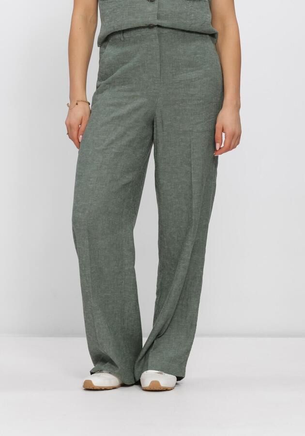 MSCH Copenhagen Linnen broek met steekzakken model 'Pennie Ginia'