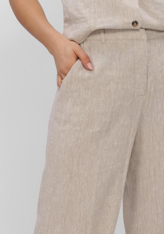 MSCH Copenhagen Linnen broek met steekzakken model 'Pennie Ginia' - Foto 2