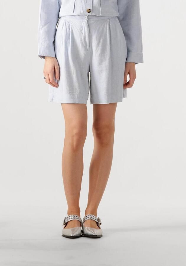 MSCH COPENHAGEN Dames Broeken Mschpennie Ginia Hw Shorts Lichtblauw - Foto 4