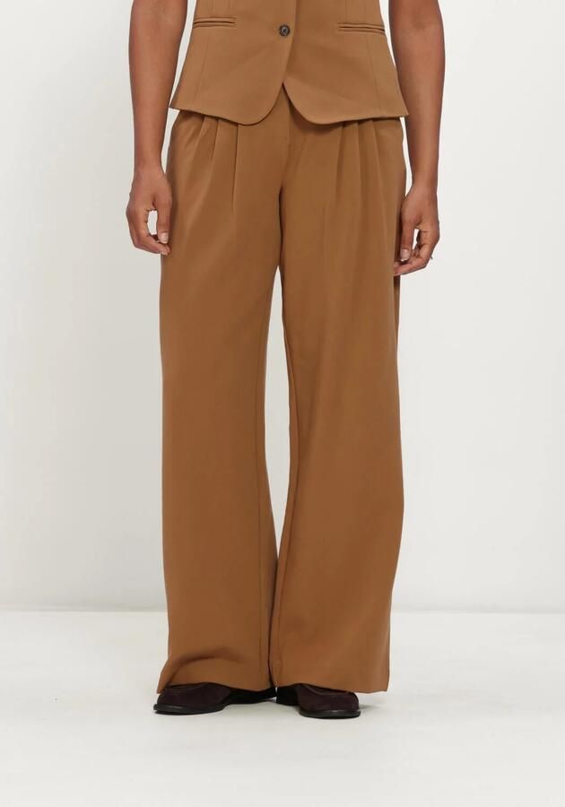 MSCH COPENHAGEN Dames Broeken Mschphilomina Michelle Hw Pants Camel