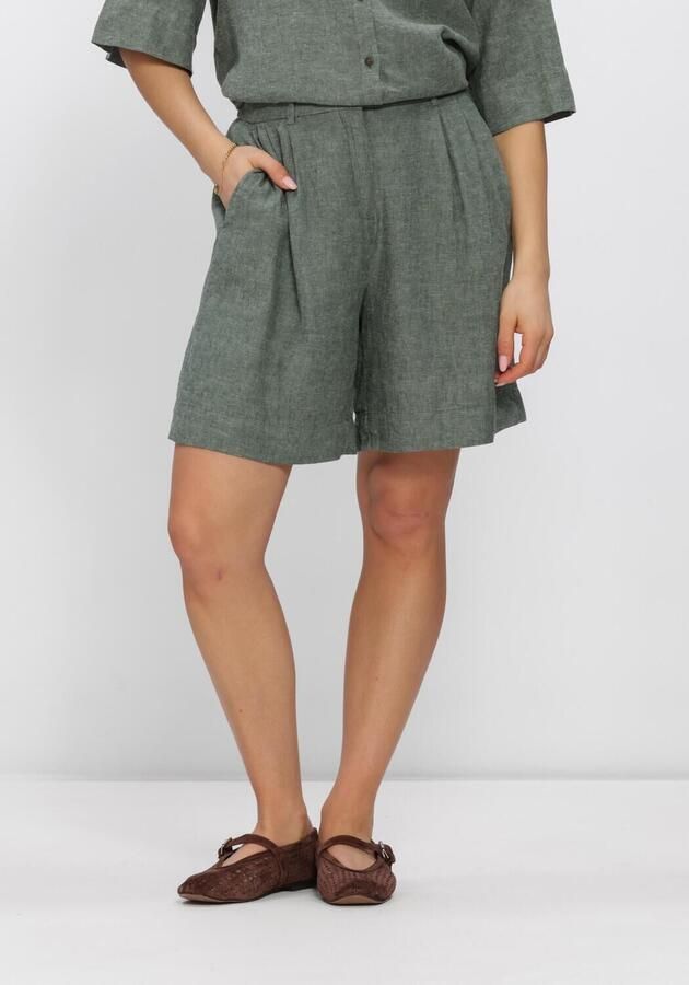 MSCH COPENHAGEN Dames Broeken Mschviana Ginia Hw Shorts Groen