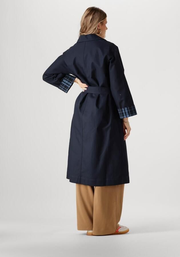 Moss copenhagen Blauwe Trenchcoat Jas Josefine Stijl Blue Dames - Foto 2