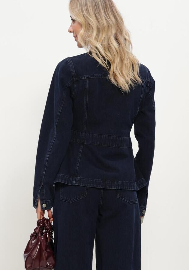MSCH COPENHAGEN Dames Jassen Mschevi Denim Jacket Donkerblauw - Foto 4