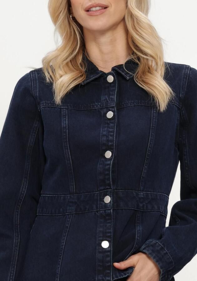 MSCH COPENHAGEN Dames Jassen Mschevi Denim Jacket Donkerblauw - Foto 3