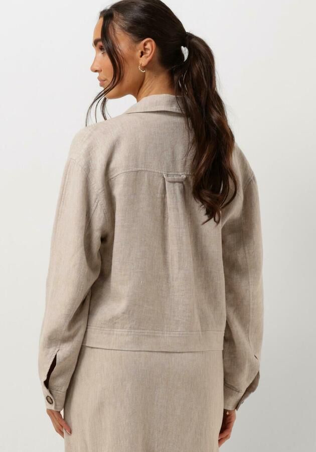MSCH Copenhagen Linnen jack met opgestikte klepzakken model 'Jovene Ginia' - Foto 2