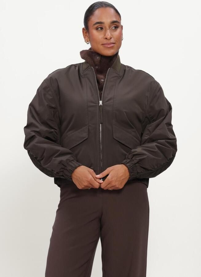 MSCH COPENHAGEN Dames Jassen Mschkosher Bomber Jacket Bruin