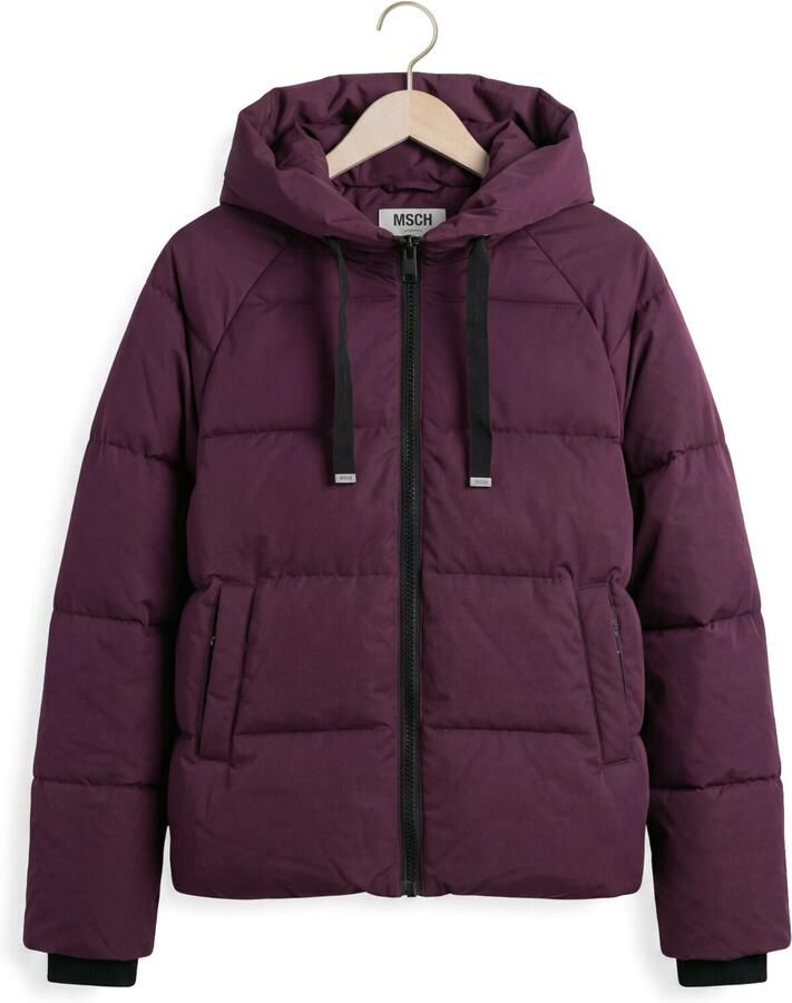 MSCH COPENHAGEN Dames Jassen Mschpavinaria Short Jacket Plum - Foto 2