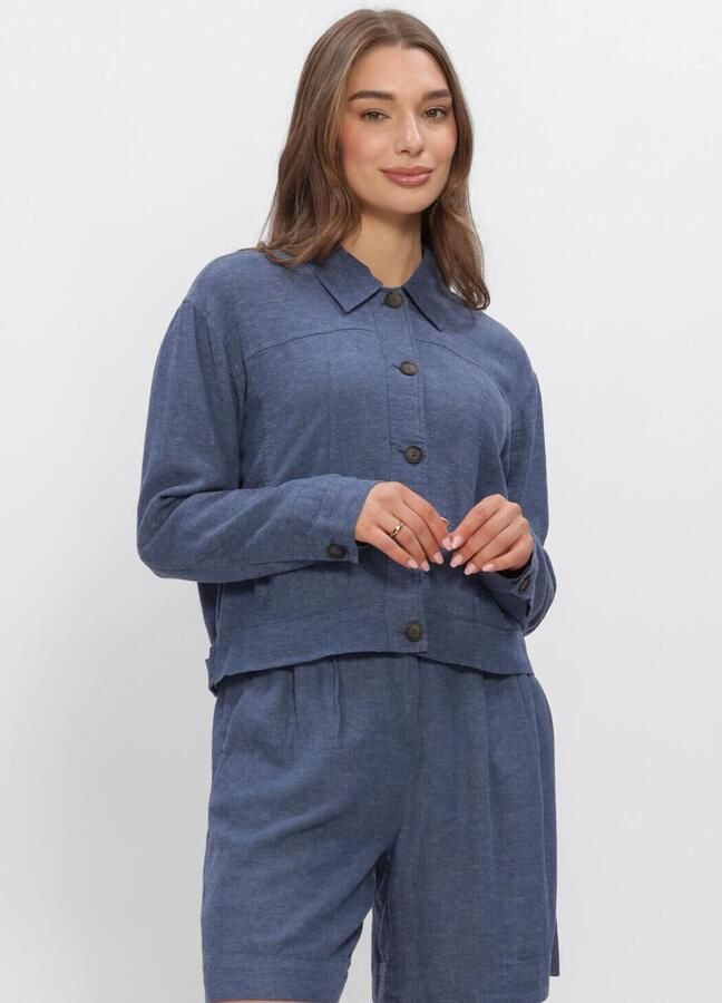 MSCH COPENHAGEN Dames Jassen Mschviana Ginia Jacket Blauw