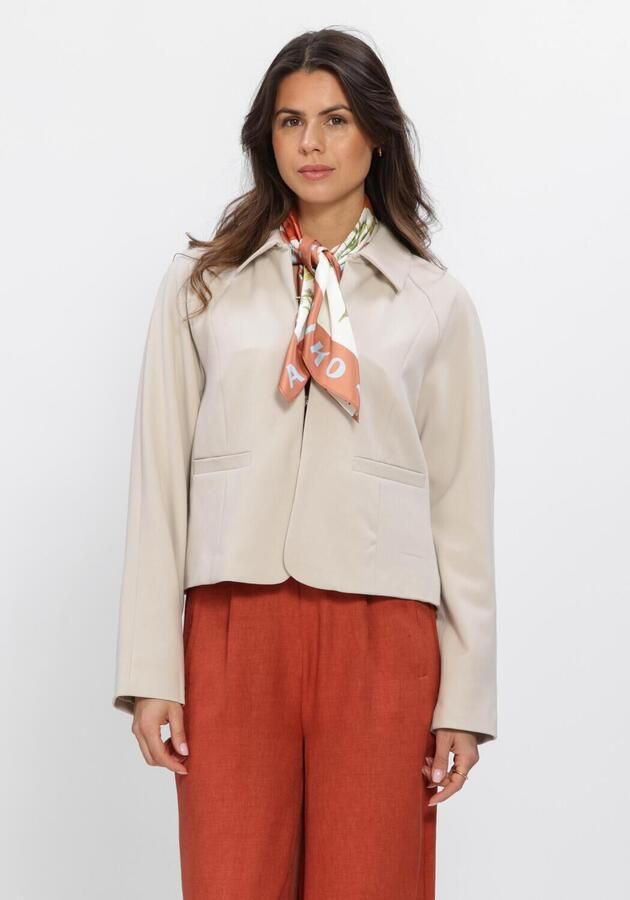 MSCH COPENHAGEN Dames Jassen Mschzeta Michelle Jacket Ecru