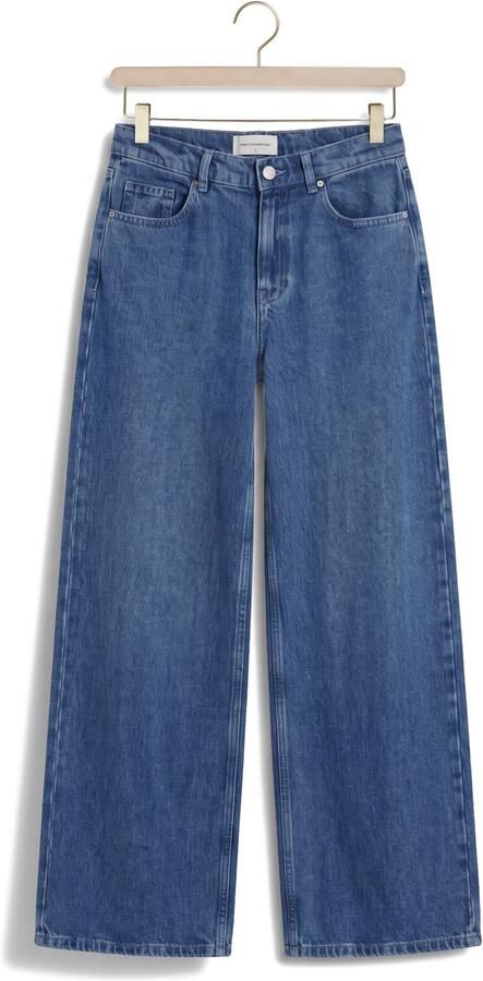 MSCH COPENHAGEN Dames Jeans Mschago Rue Wide Pants Blauw - Foto 4