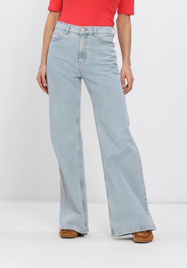MSCH COPENHAGEN Dames Jeans Mschsolia Ada Hw Wide Jeans Lichtblauw