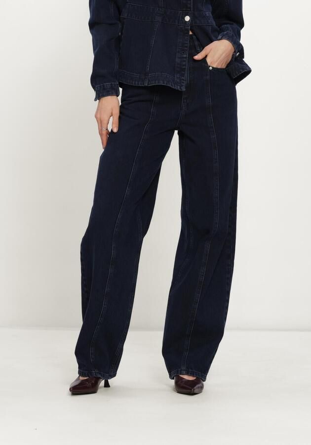 MSCH COPENHAGEN Dames Jeans Mschutta Evi Hw Tapered Jeans Blauw