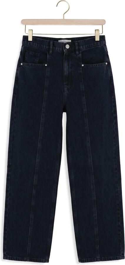 MSCH COPENHAGEN Dames Jeans Mschutta Evi Hw Tapered Jeans Blauw - Foto 4