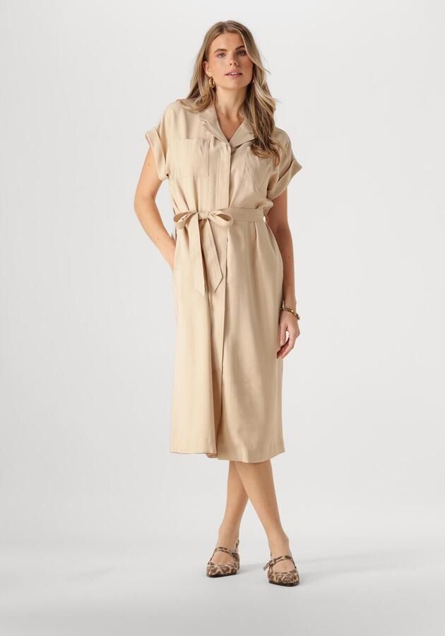 MSCH COPENHAGEN Dames Jurken Mschimila Selia Ss Dress Beige - Foto 4