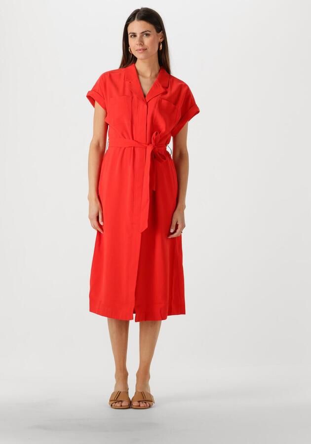 MSCH COPENHAGEN Dames Jurken Mschimila Selia Ss Dress Rood - Foto 4
