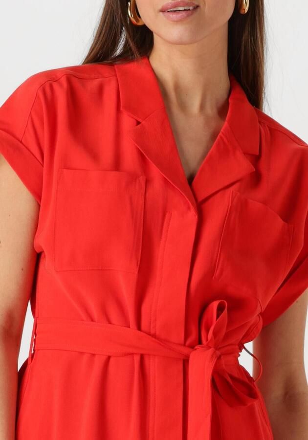 MSCH COPENHAGEN Dames Jurken Mschimila Selia Ss Dress Rood - Foto 2