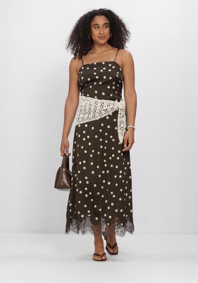 MSCH COPENHAGEN Dames Jurken Mschjionna Irida Strap Dress Donkergroen