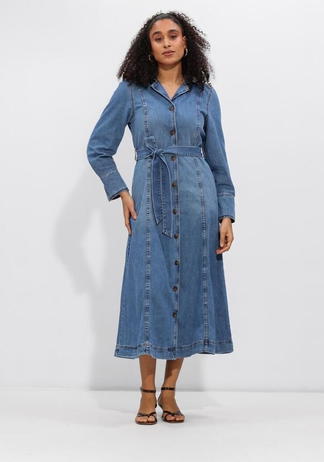 MSCH COPENHAGEN Dames Jurken Mschturo Alena Shirt Dress Blauw