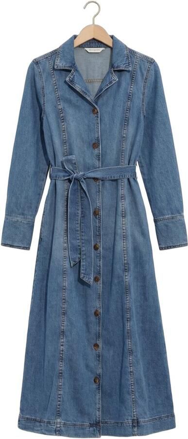 MSCH COPENHAGEN Dames Jurken Mschturo Alena Shirt Dress Blauw - Foto 4