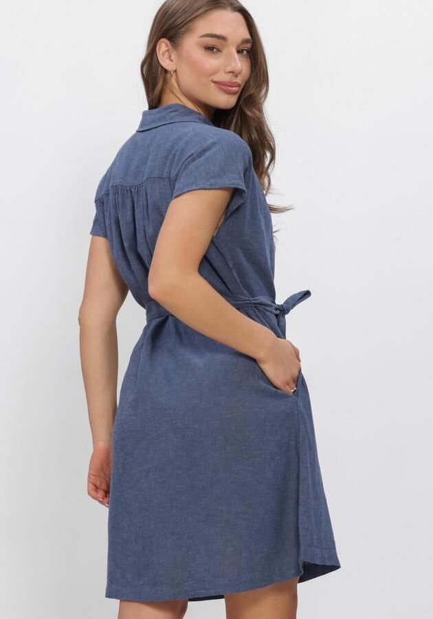 MSCH COPENHAGEN Dames Jurken Mschviana Ginia Ss Shirt Dress Blauw - Foto 2