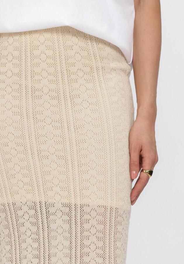 MSCH COPENHAGEN Dames Rokken Mschcelestina Hw Skirt Creme - Foto 3