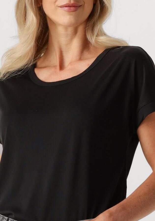 MSCH COPENHAGEN Dames Tops & T-shirts Fenya Modal Tee Zwart - Foto 2
