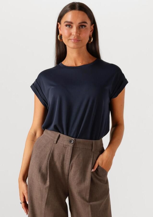 MSCH COPENHAGEN Dames Tops & T-shirts Mschbirdia Lynette Tee Donkerblauw - Foto 4