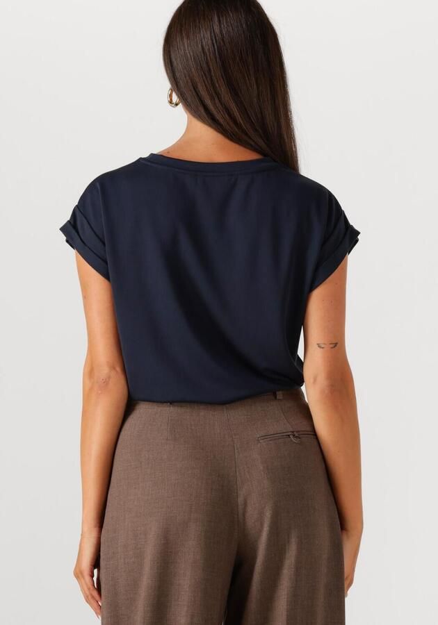 MSCH COPENHAGEN Dames Tops & T-shirts Mschbirdia Lynette Tee Donkerblauw