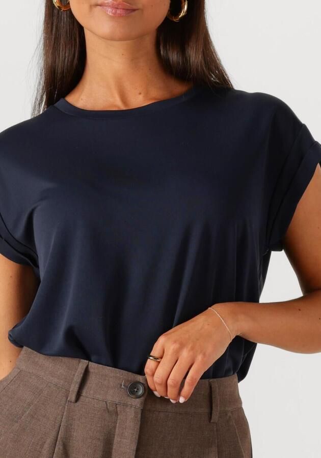 MSCH COPENHAGEN Dames Tops & T-shirts Mschbirdia Lynette Tee Donkerblauw - Foto 2