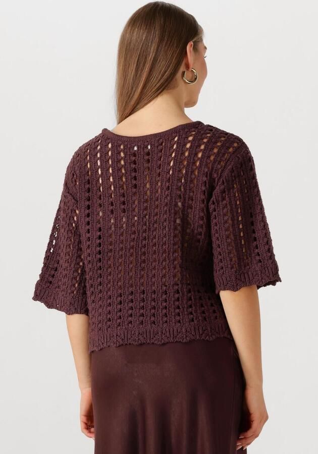 MSCH COPENHAGEN Dames Tops & T-shirts Mschfairyn 2 4 Pullover Bordeaux - Foto 2